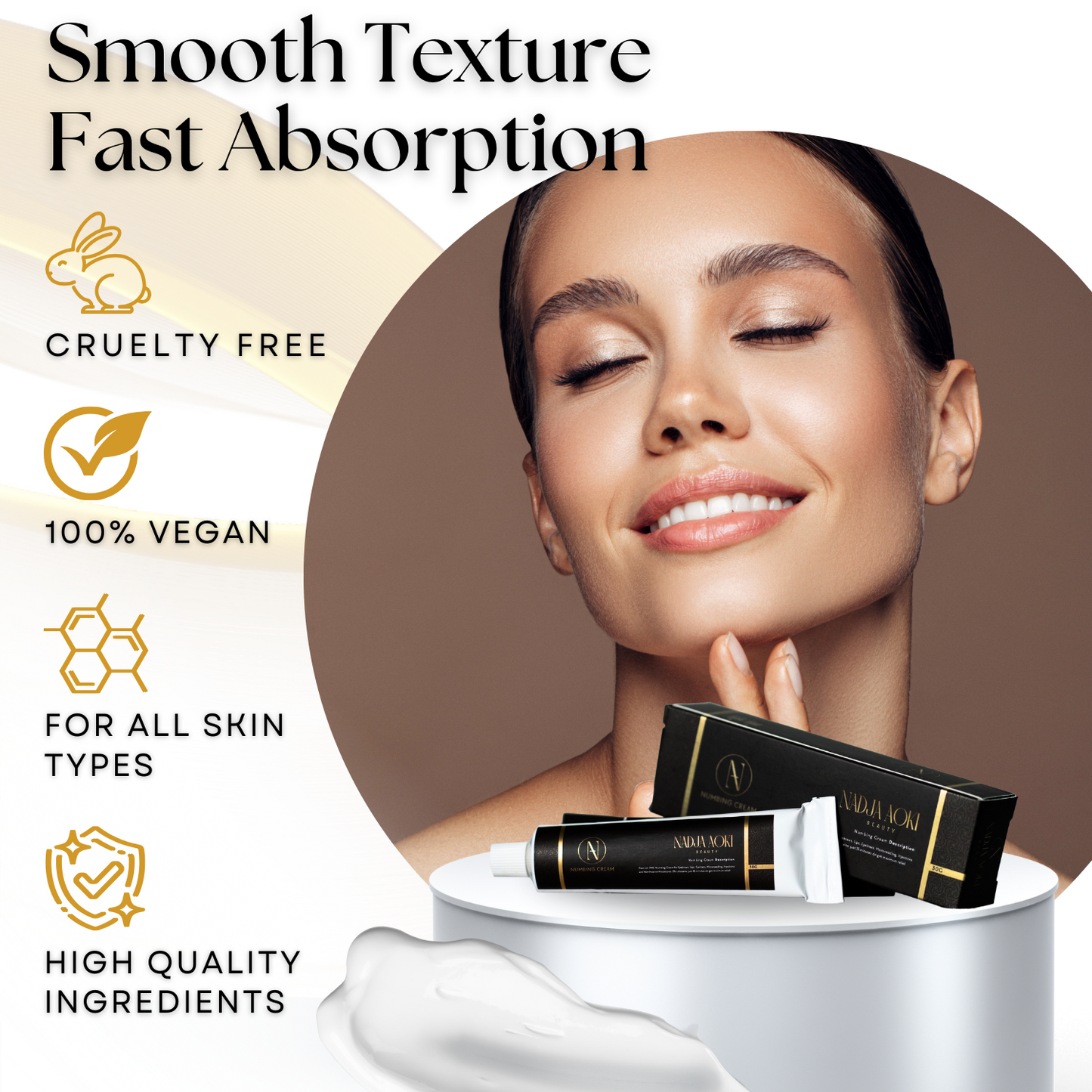 5% Lidociane PMU/Tattoo Numbing Cream Maximum Strength - Suitable for all skin treatments