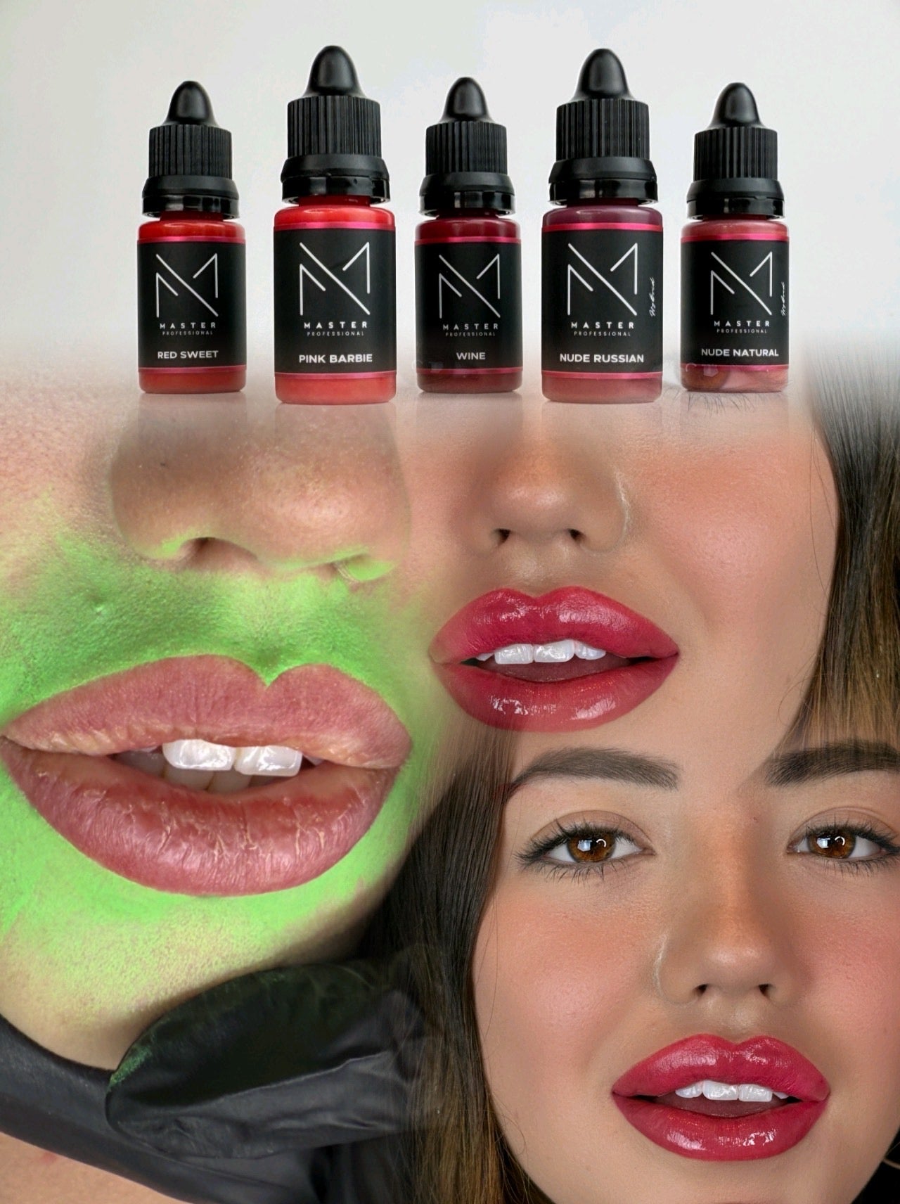 Master Professional Lip Blushing Pigments Ink - Lip Pigments for Permanent Lip Color – Professional Lip Tattoo Pigments