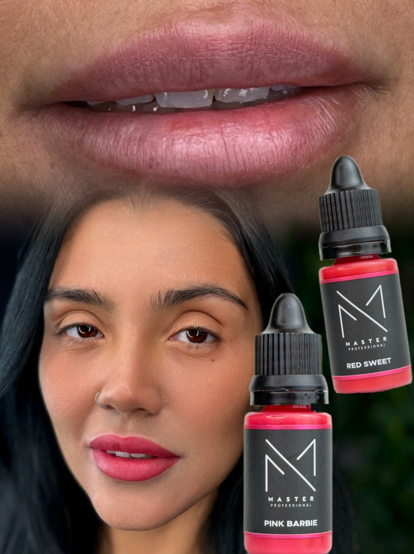 Master Professional Lip Blushing Pigments Ink - Lip Pigments for Permanent Lip Color – Professional Lip Tattoo Pigments