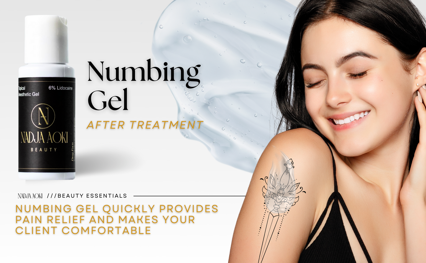Nadja Aoki Beauty Liquid Topical Anesthetic