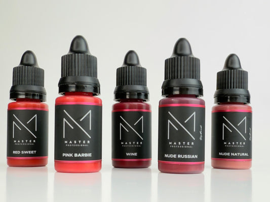 Master Professional Lip Blushing Pigments Ink - Lip Pigments for Permanent Lip Color – Professional Lip Tattoo Pigments